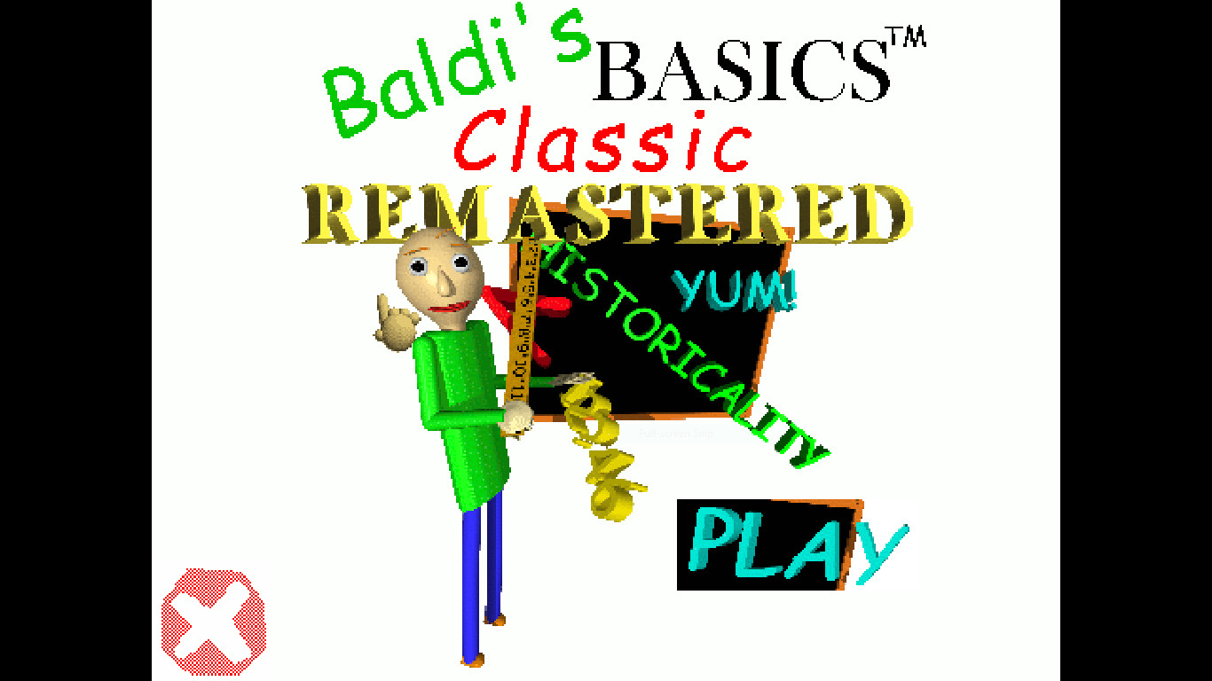 Baldi’s Basics Classic Remastered 3‑31‑21 Expanded