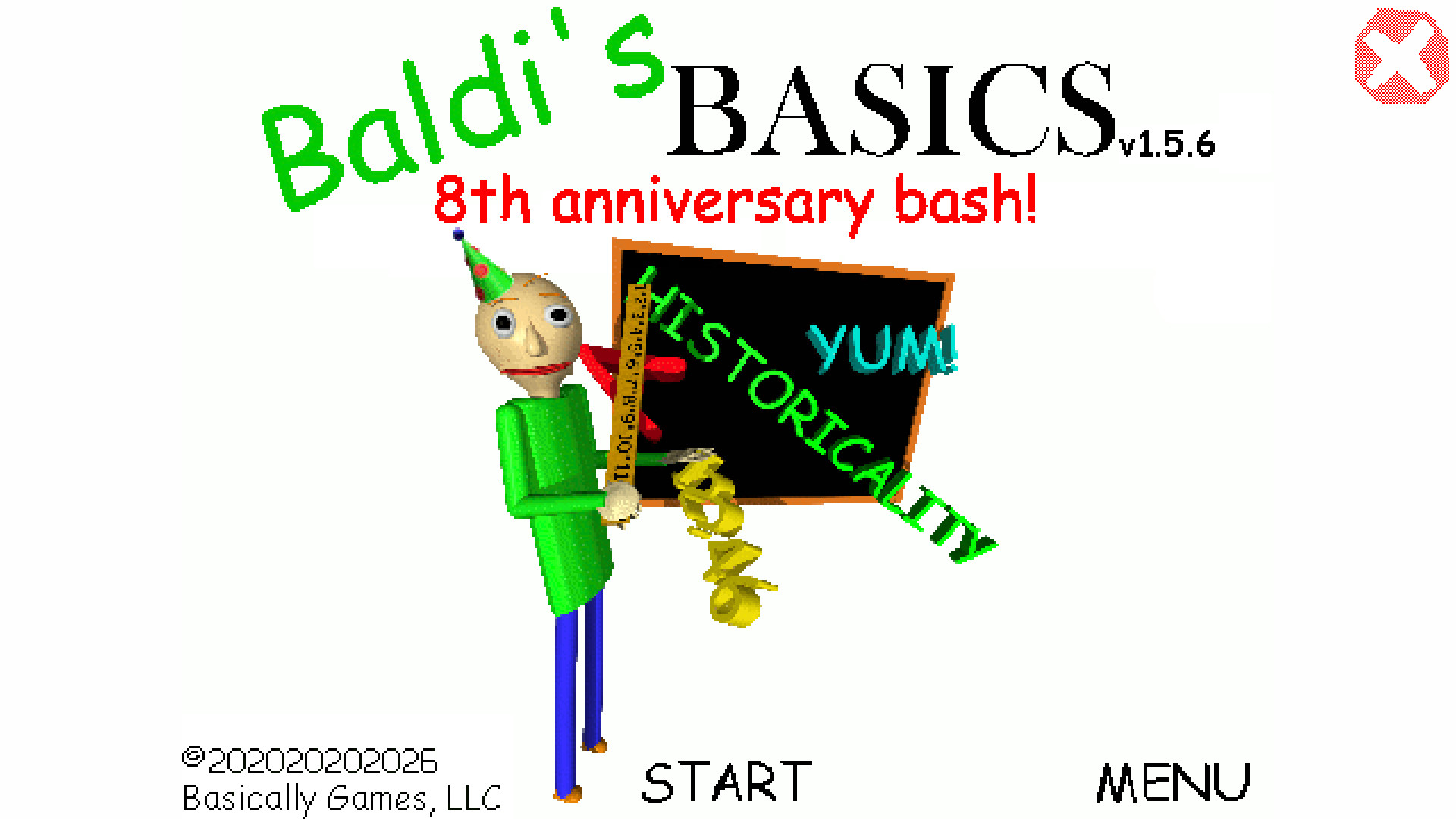 Baldi's 8th Anniversary
