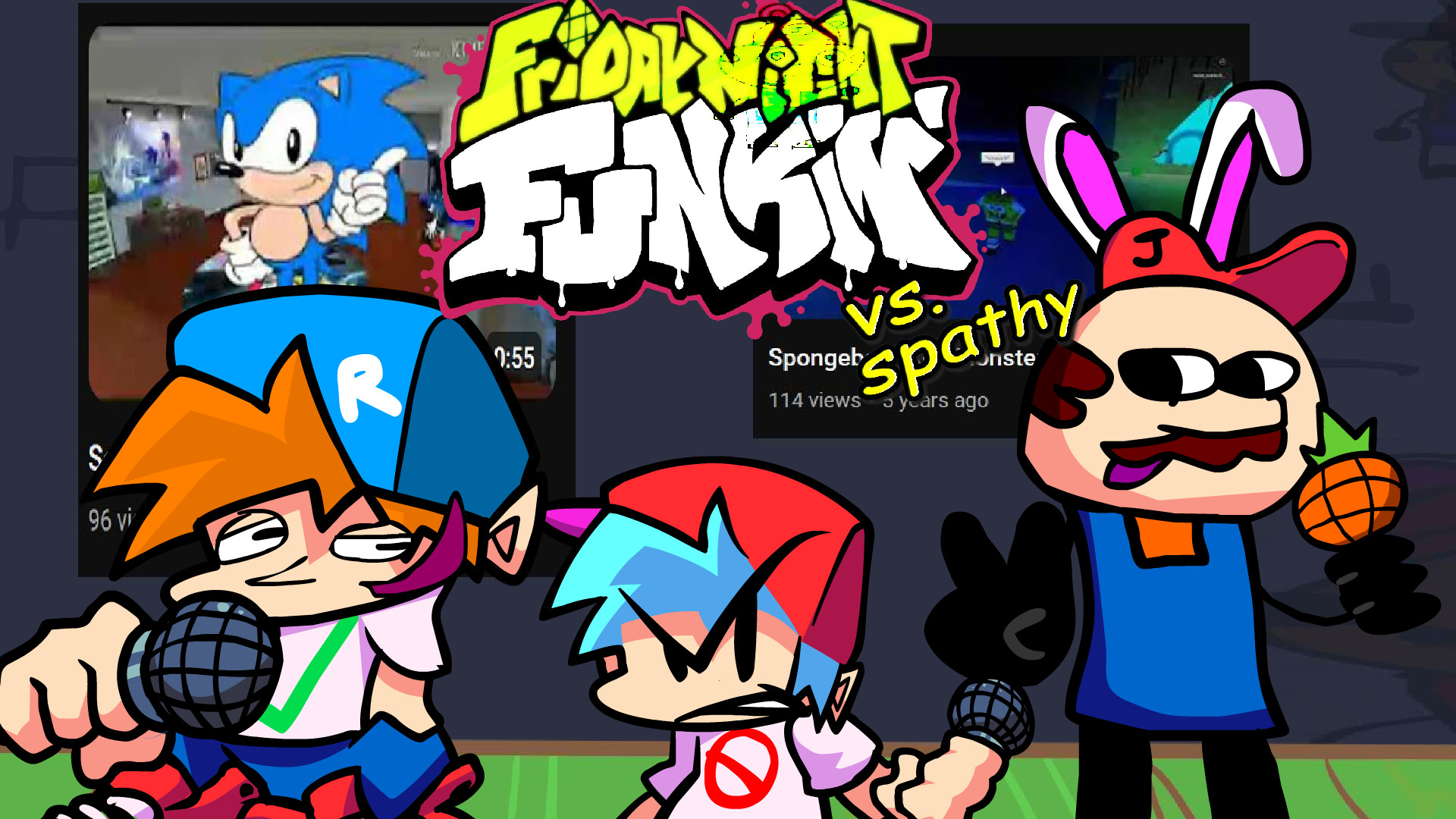 Friday Night Funkin' vs. SPATHY.....