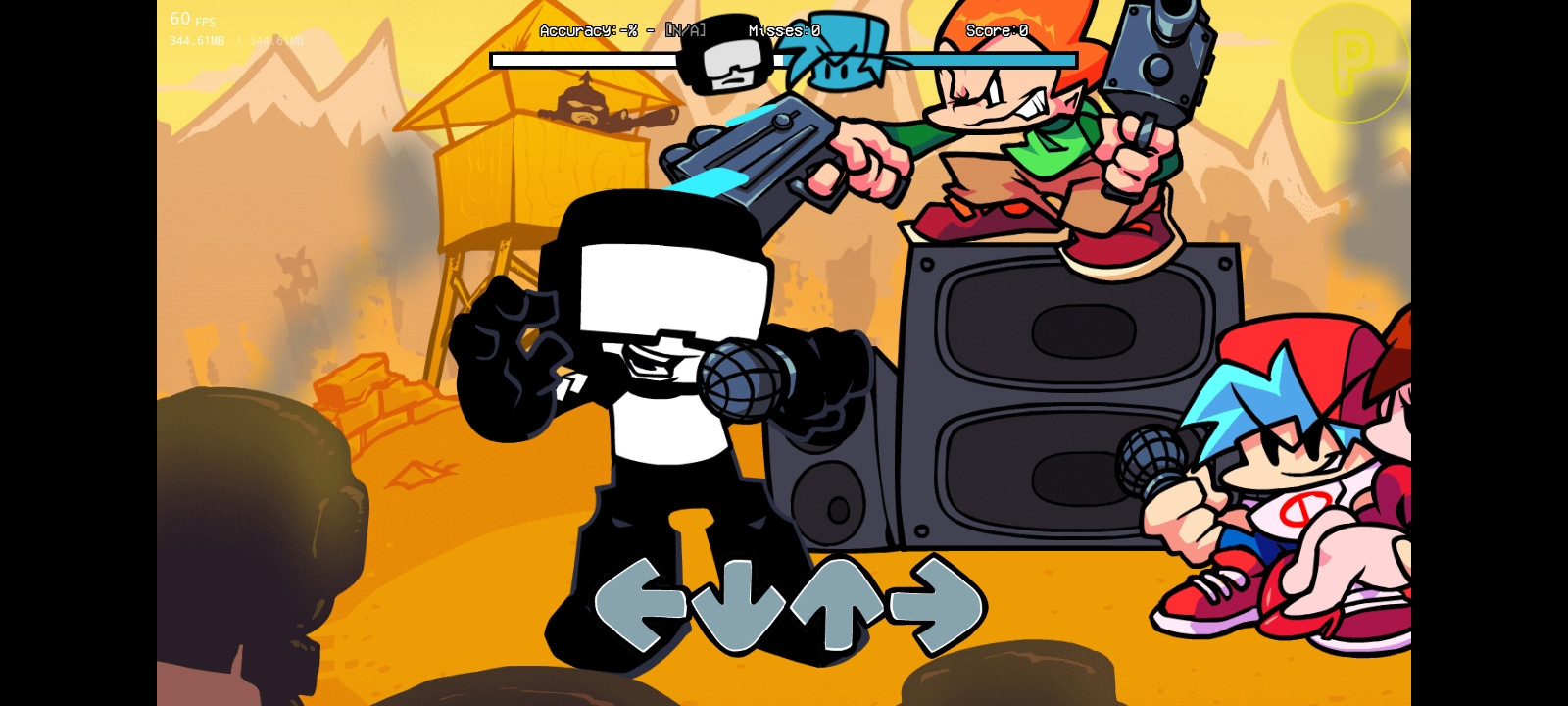 Middlescroll in Codename Mod for Friday Night Funkin' | FNF Mods