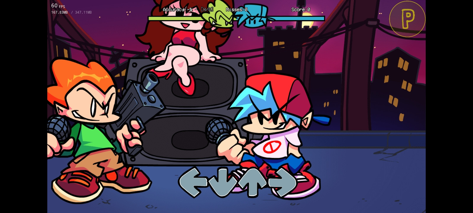 Middlescroll in Codename Mod for Friday Night Funkin' | FNF Mods