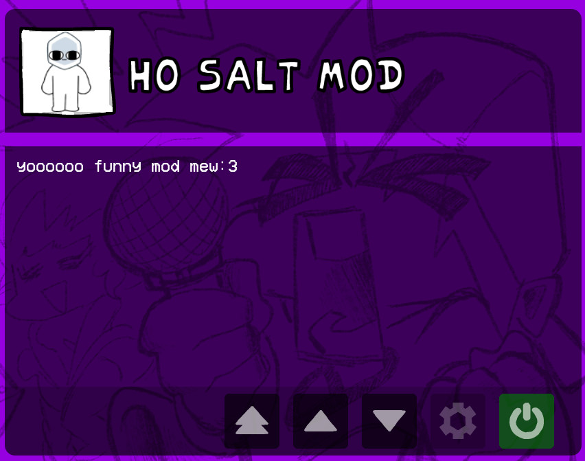 Ho Salt Mod