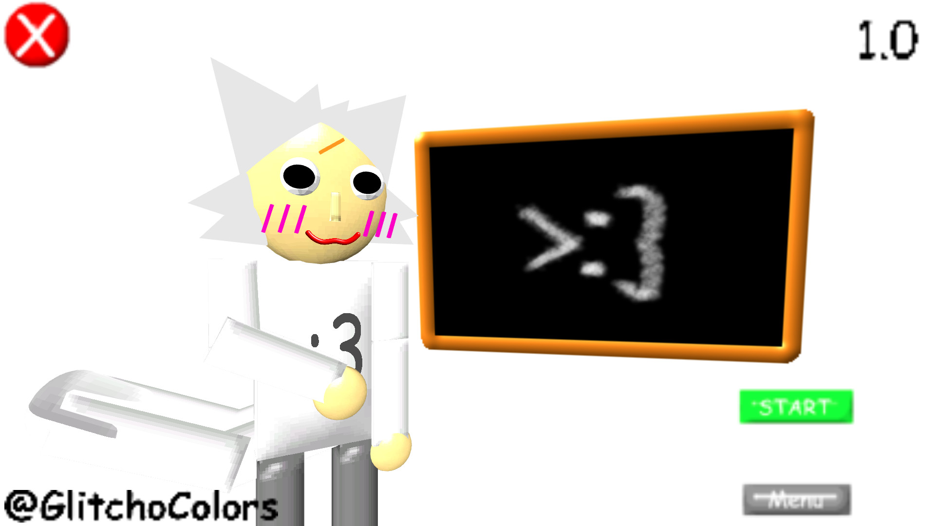 Baldi Loading (>:3) GREATER THAN COLON THREE Mod for Baldi's Basics | Baldi Mods