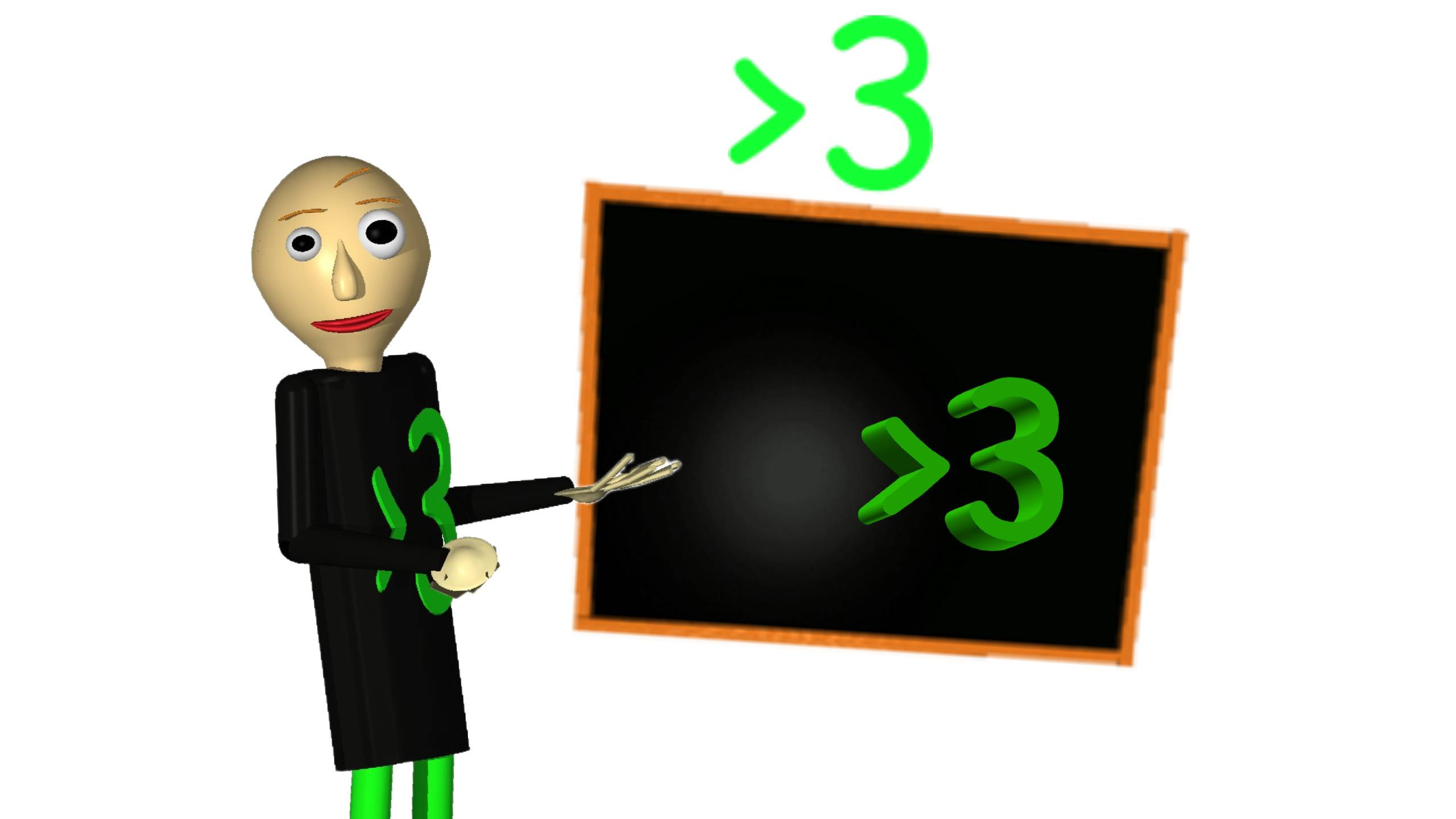 GreaterThanThree (Baldi Mod)