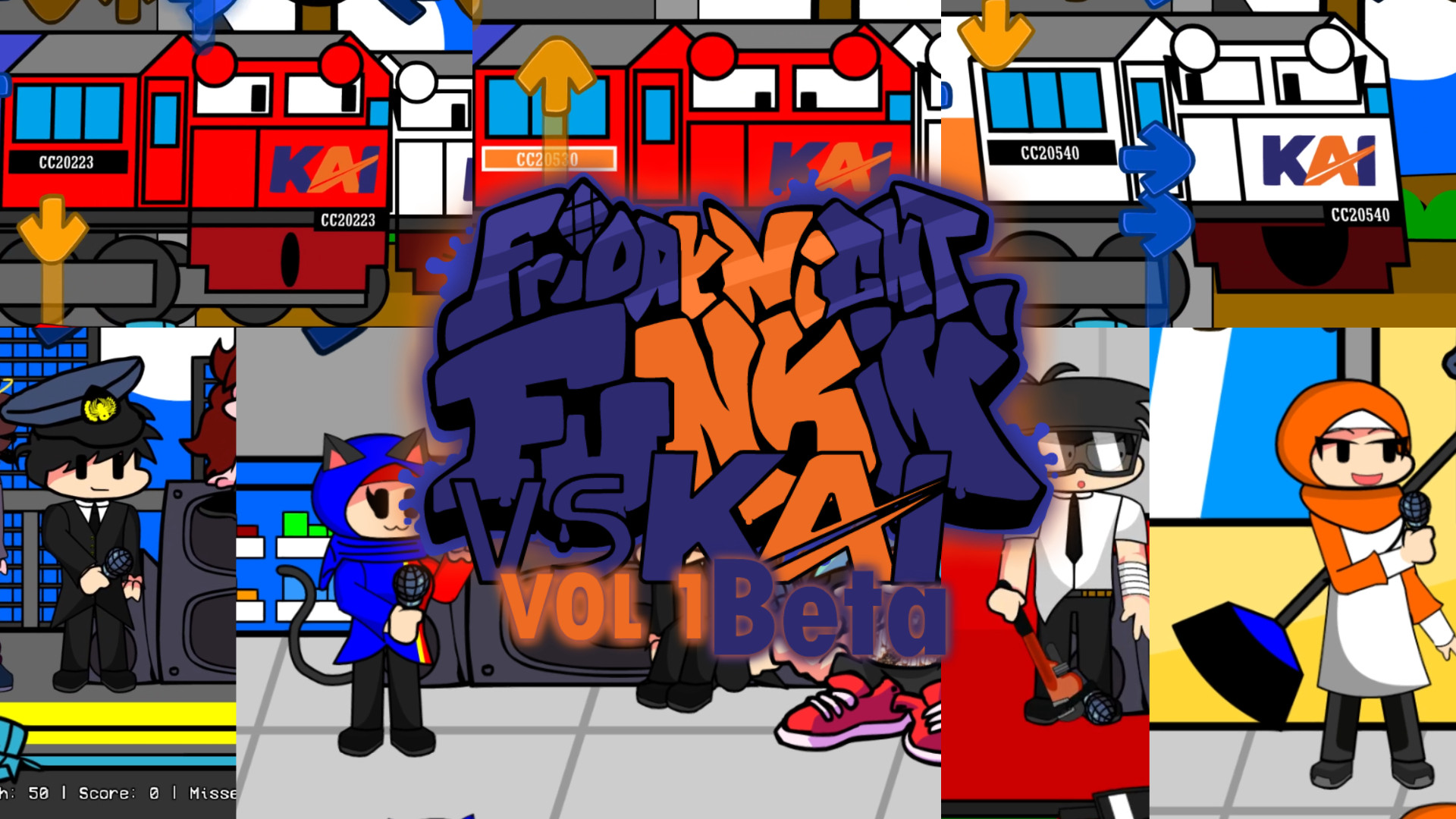 FNF VS PT KAI VOL 1 (Moved To Gamejolt)