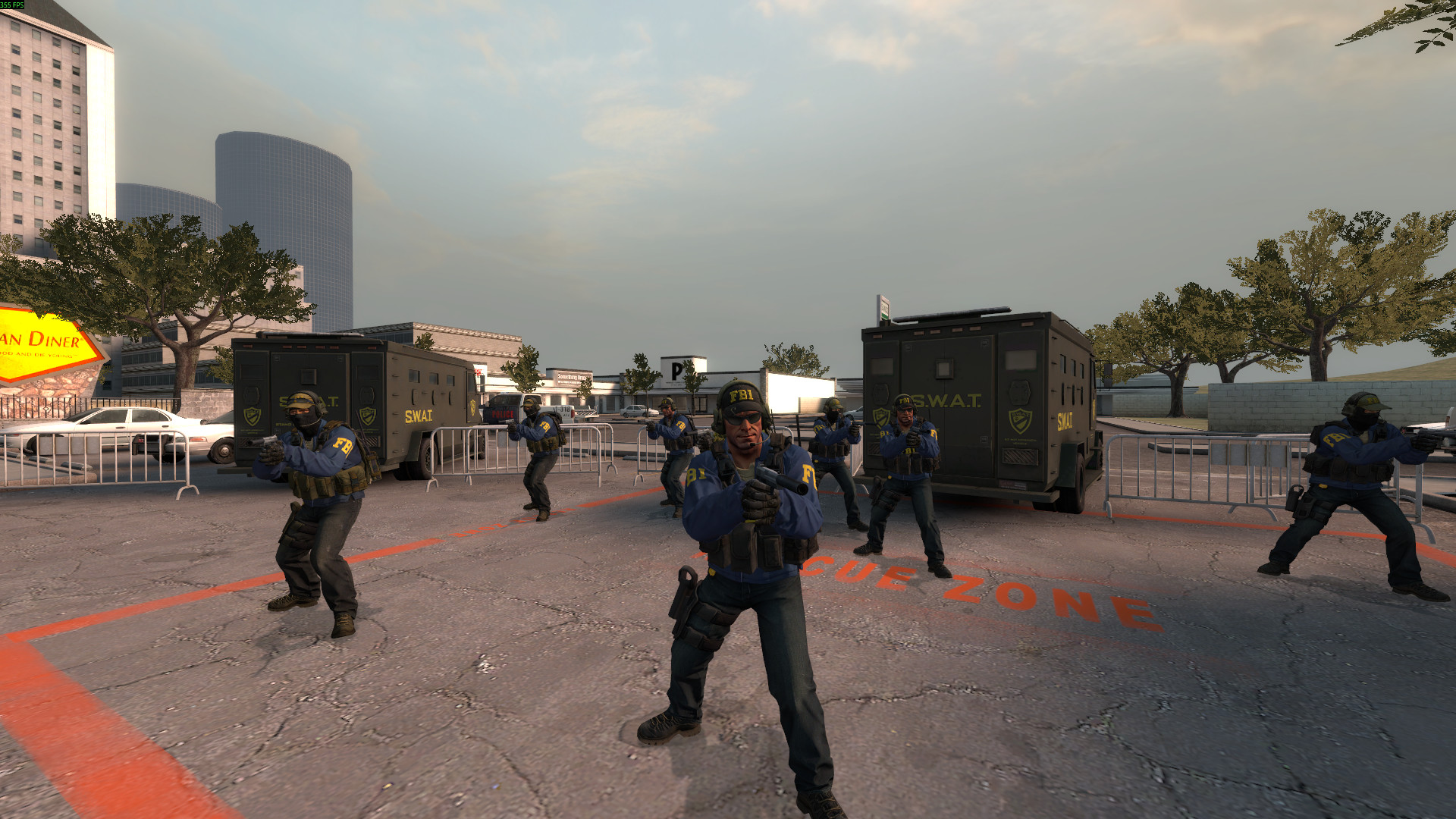 CS:GO FBI - CT TEAM Mod for Counter-Strike: Source | CS:S Mods