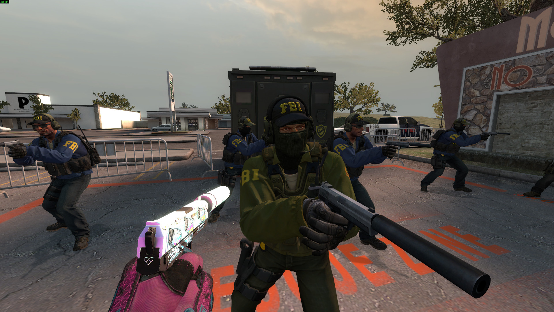CS:GO FBI - CT TEAM Mod for Counter-Strike: Source | CS:S Mods