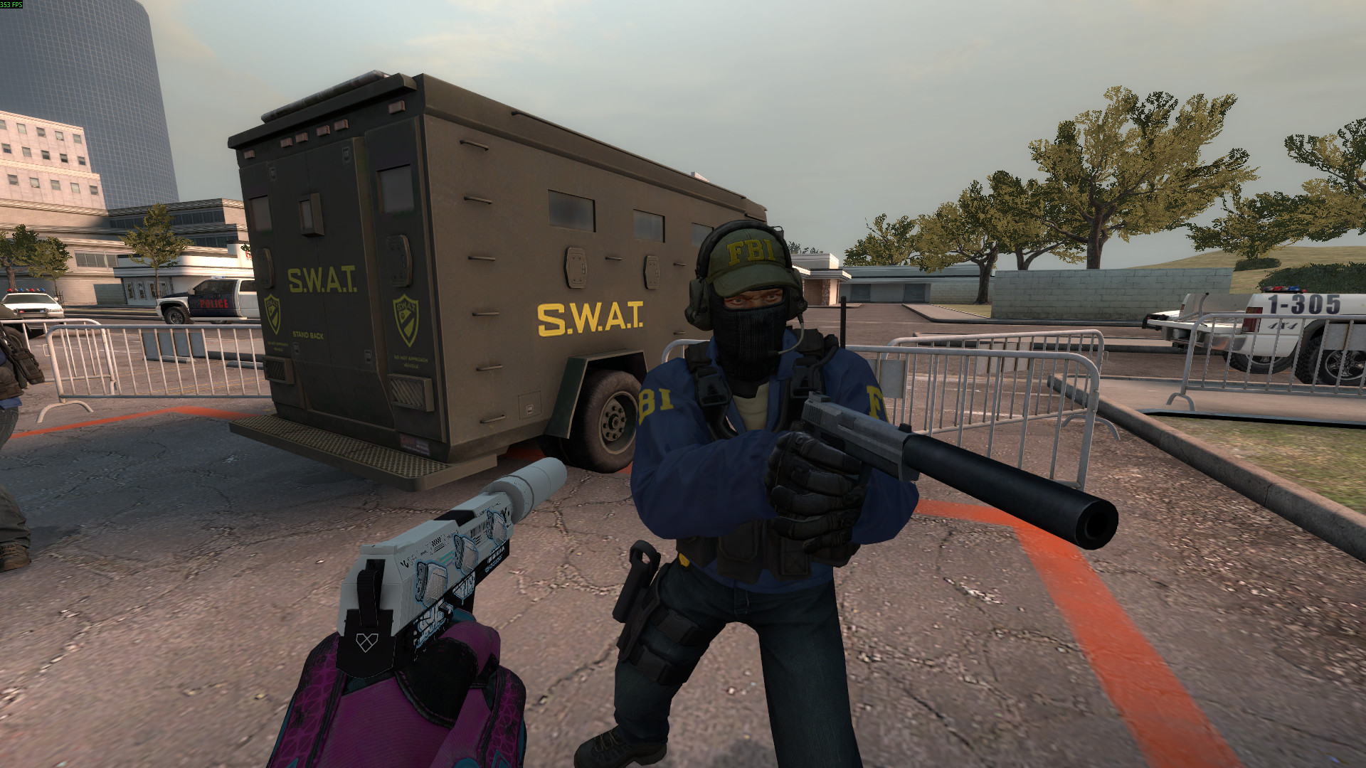 CS:GO FBI - CT TEAM Mod for Counter-Strike: Source | CS:S Mods