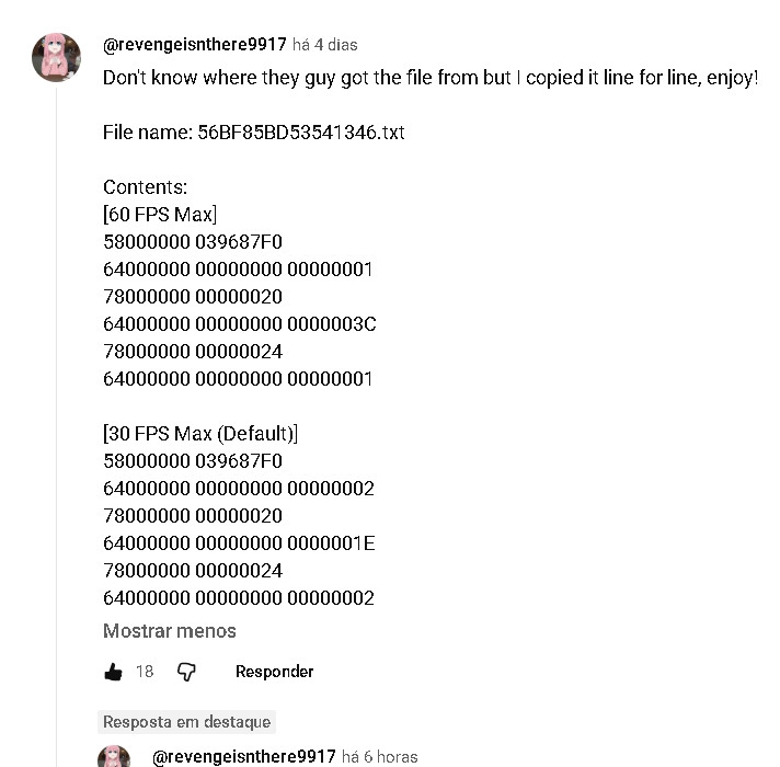 60 fps cheat
