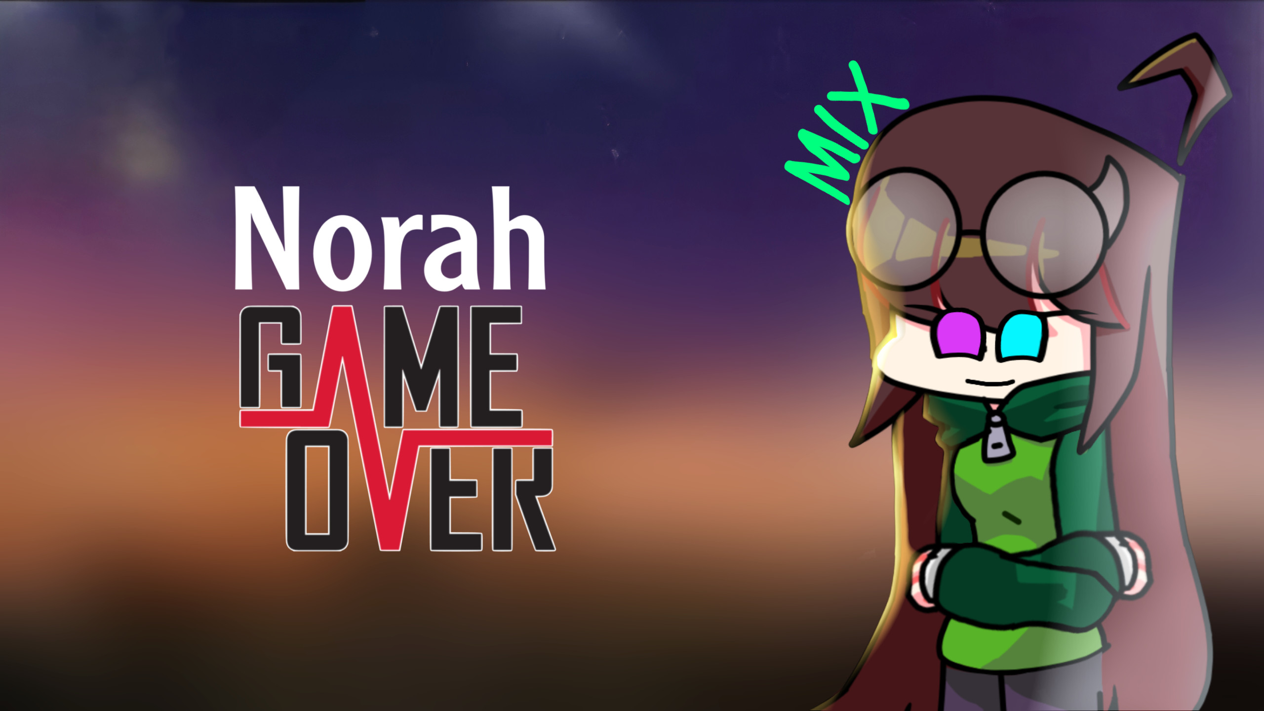 FNF | Norah Mix GAME OVER P.E. & V-slice Update