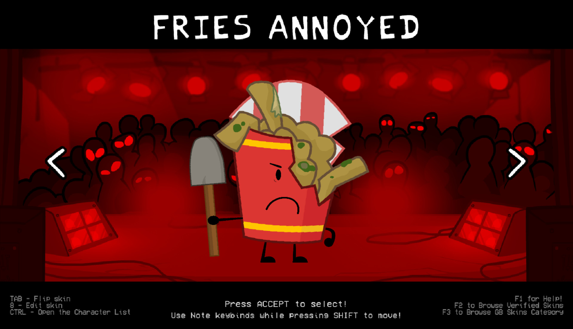 BFDI Funkin Center Skins + Stages | (Psych Online)