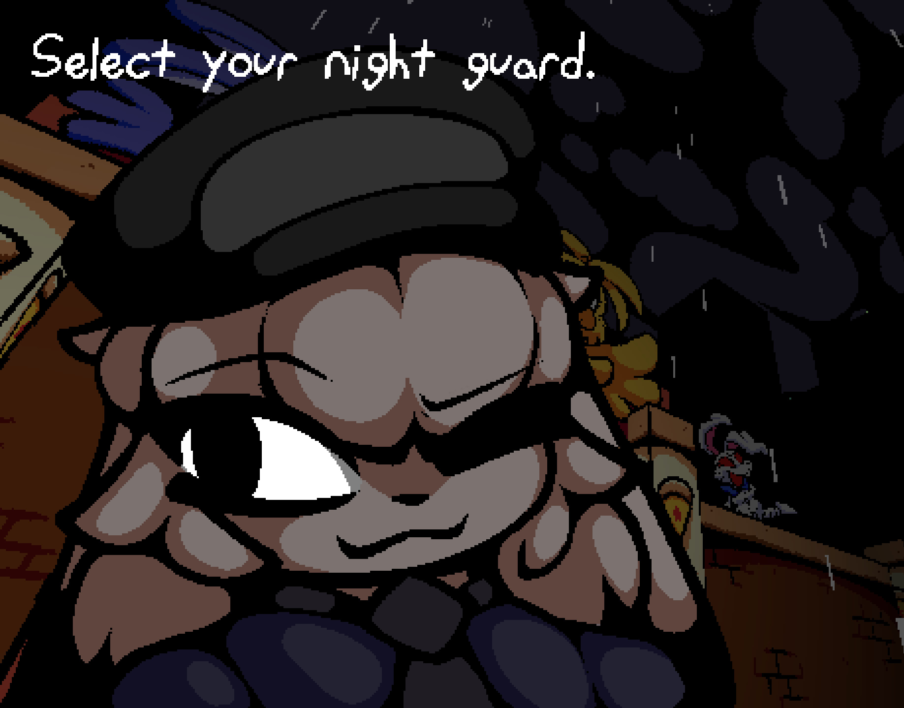 Somebunny guard (one and only)