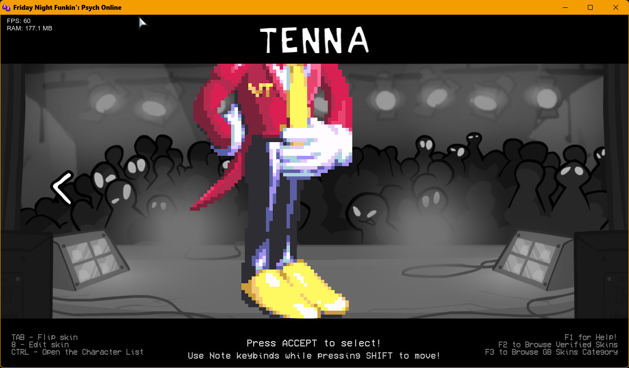 Tenna Deltarune Psych Online skin