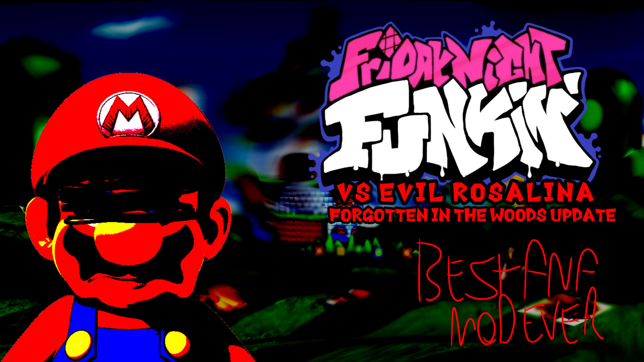 (FORGOTTEN IN THE WOODS UPD.) FNF vs evil rosalina