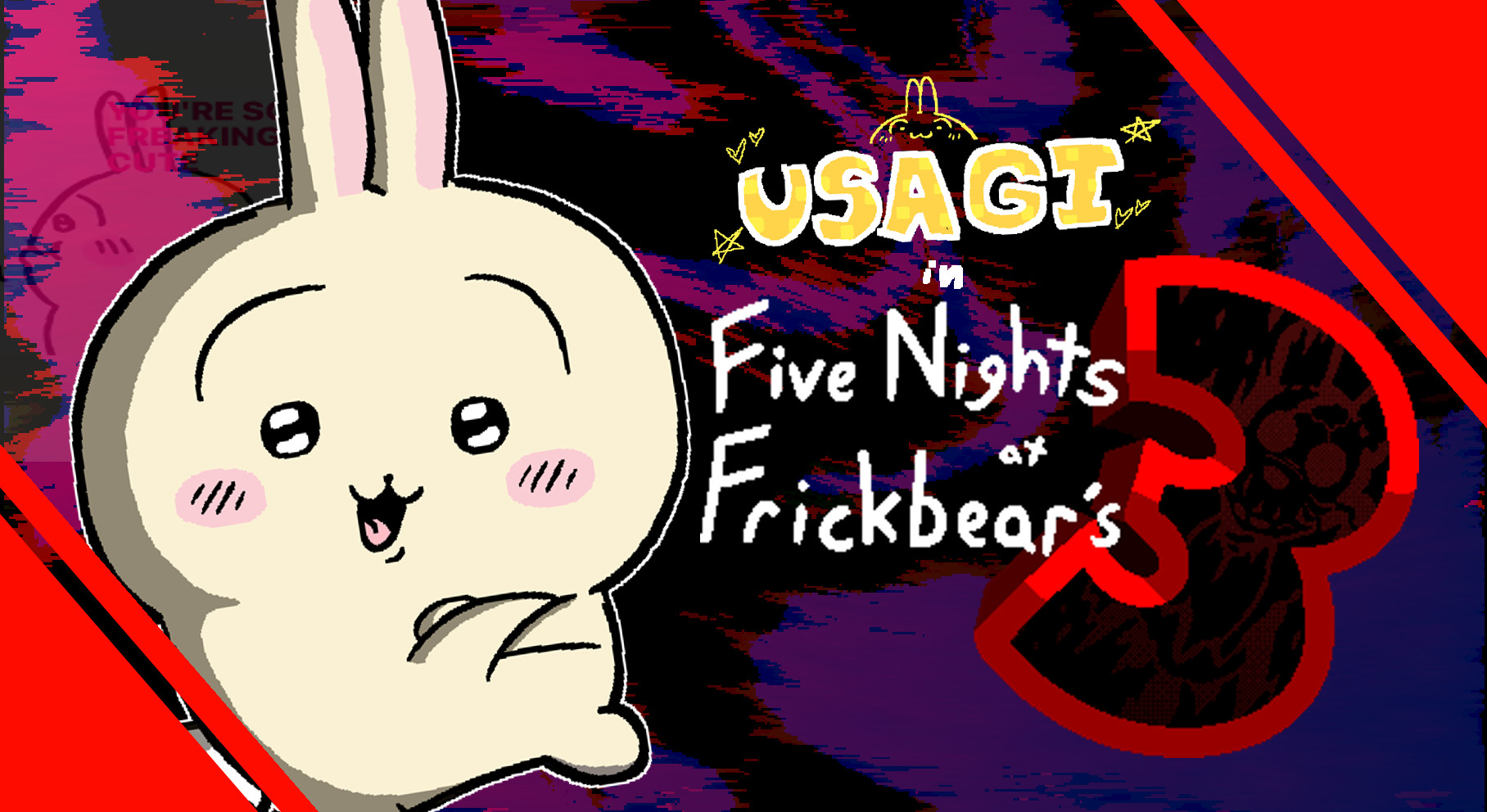 Chiikawa) Playable Usagi for Frickbears 3! Mod for Five Nights at