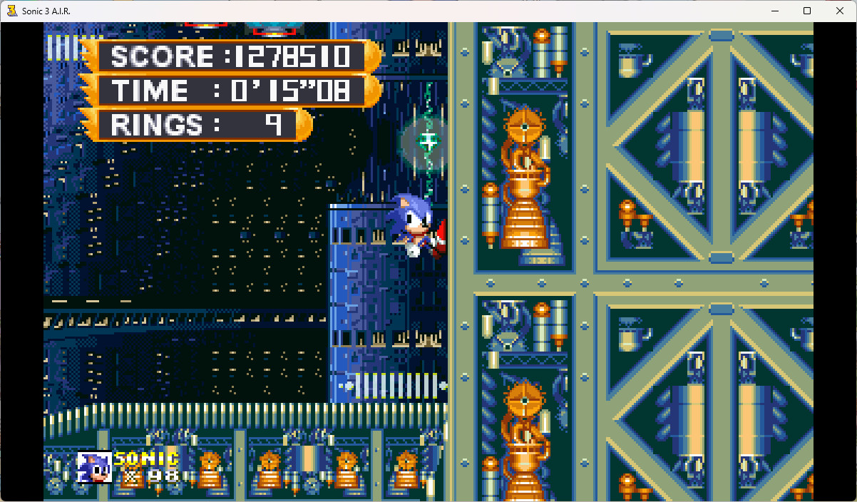 S1 Sonic Sprites For Tameshi WallJump Mod for Sonic 3 A.I.R.
