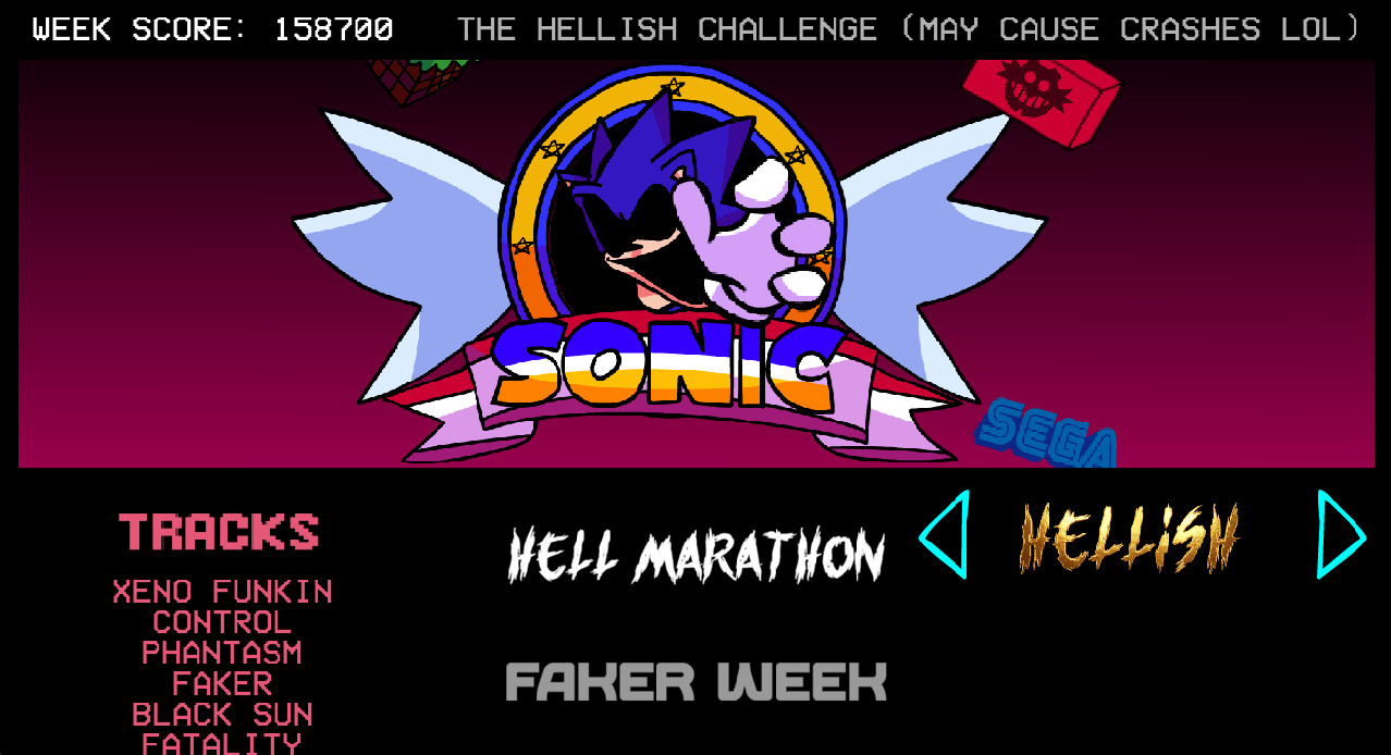 Friday Night Funkin' : A Vs Sonic.exe FanMod