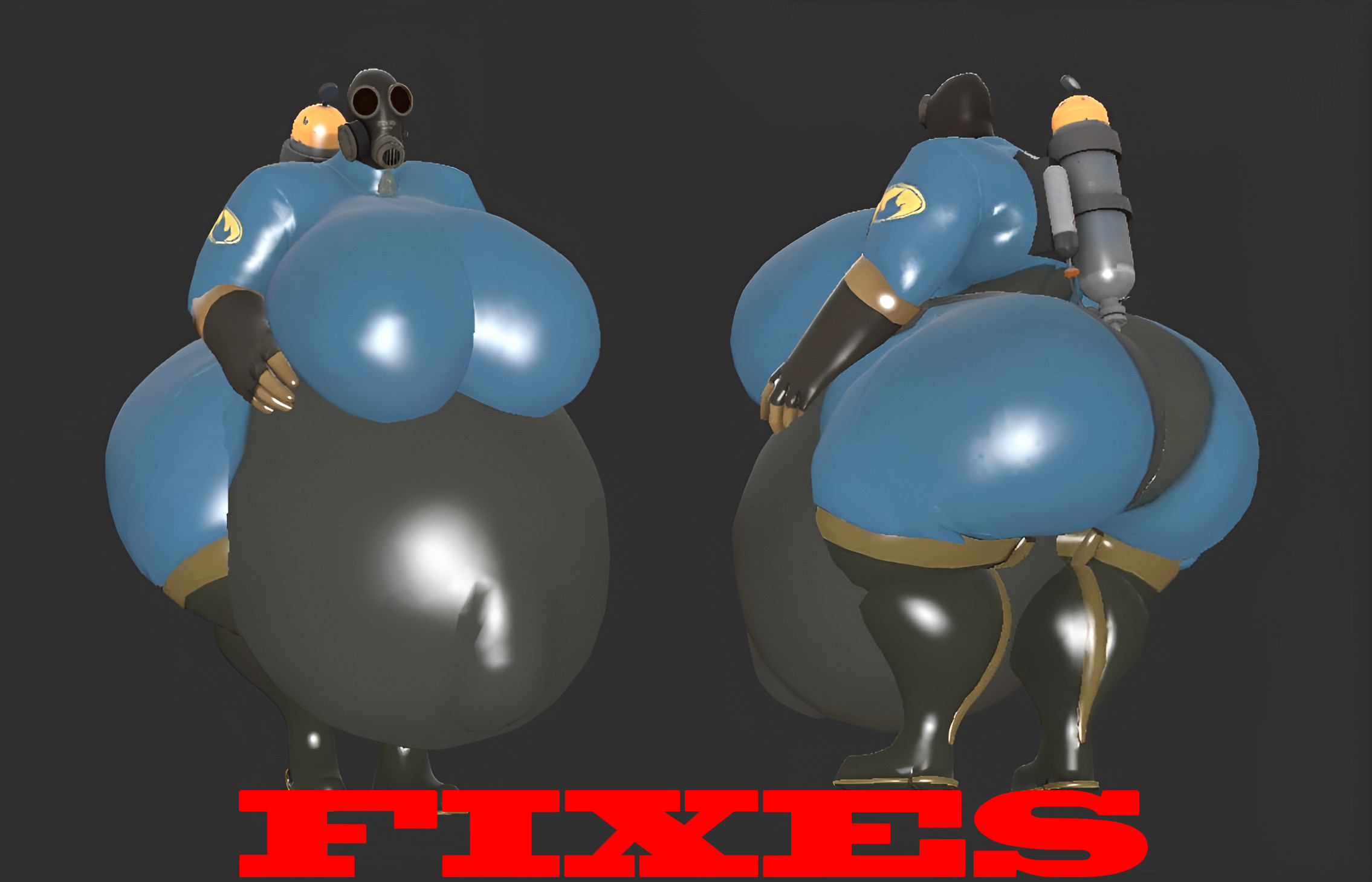 Hyper BBW Fempyro Deluxe Fixes