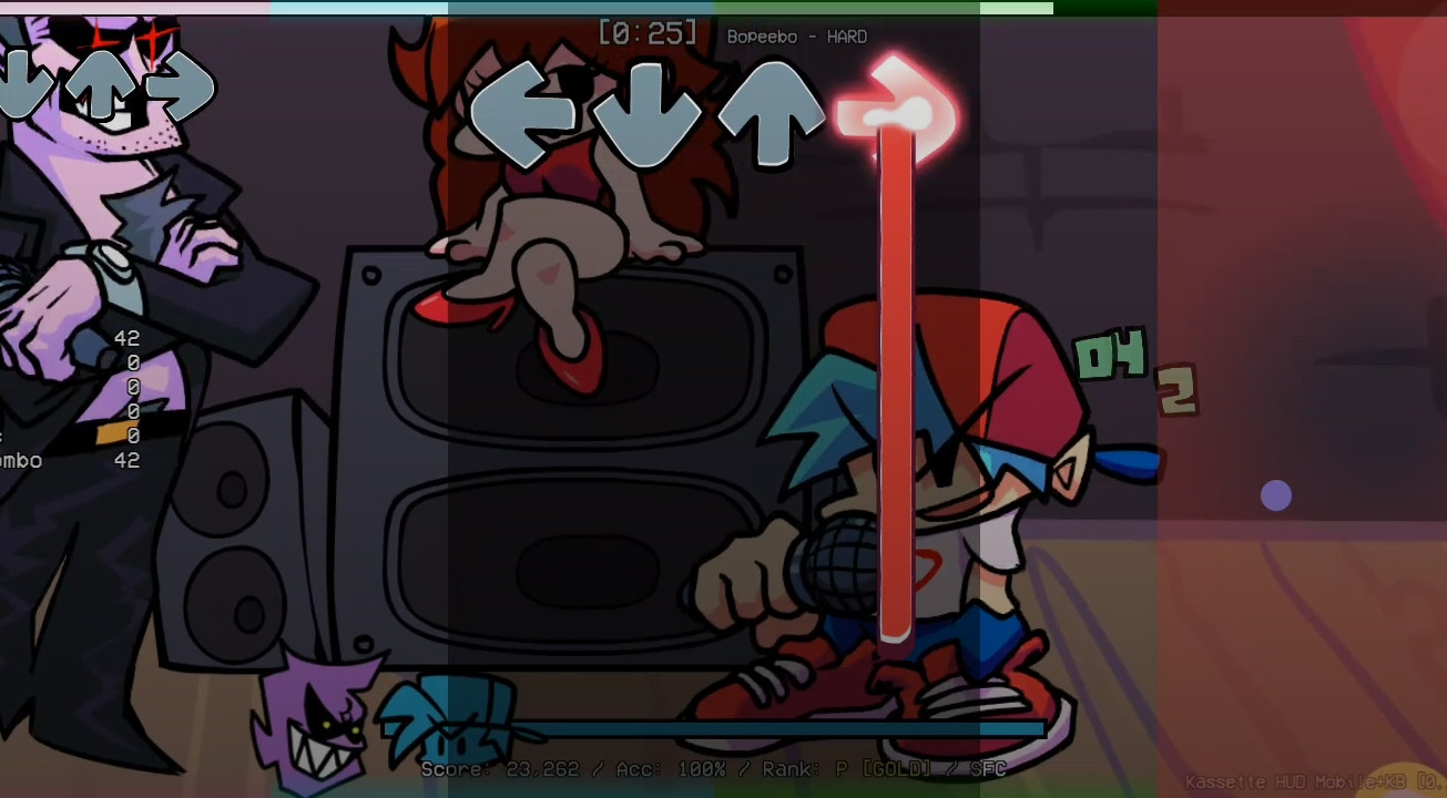 Better Animated Glowing Arrow on Sustain