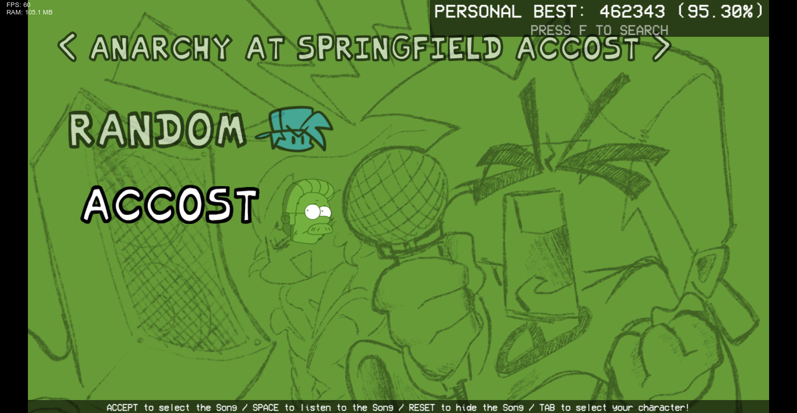 FNF Accost Psych Engine y Online