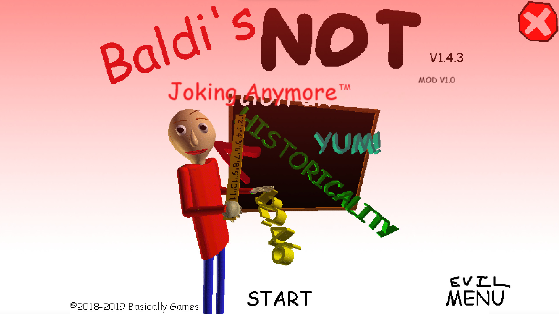 Baldi's Not Joking Anymore