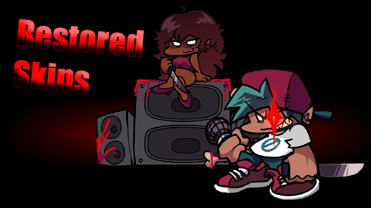 Evil BF and GF Restored Skins