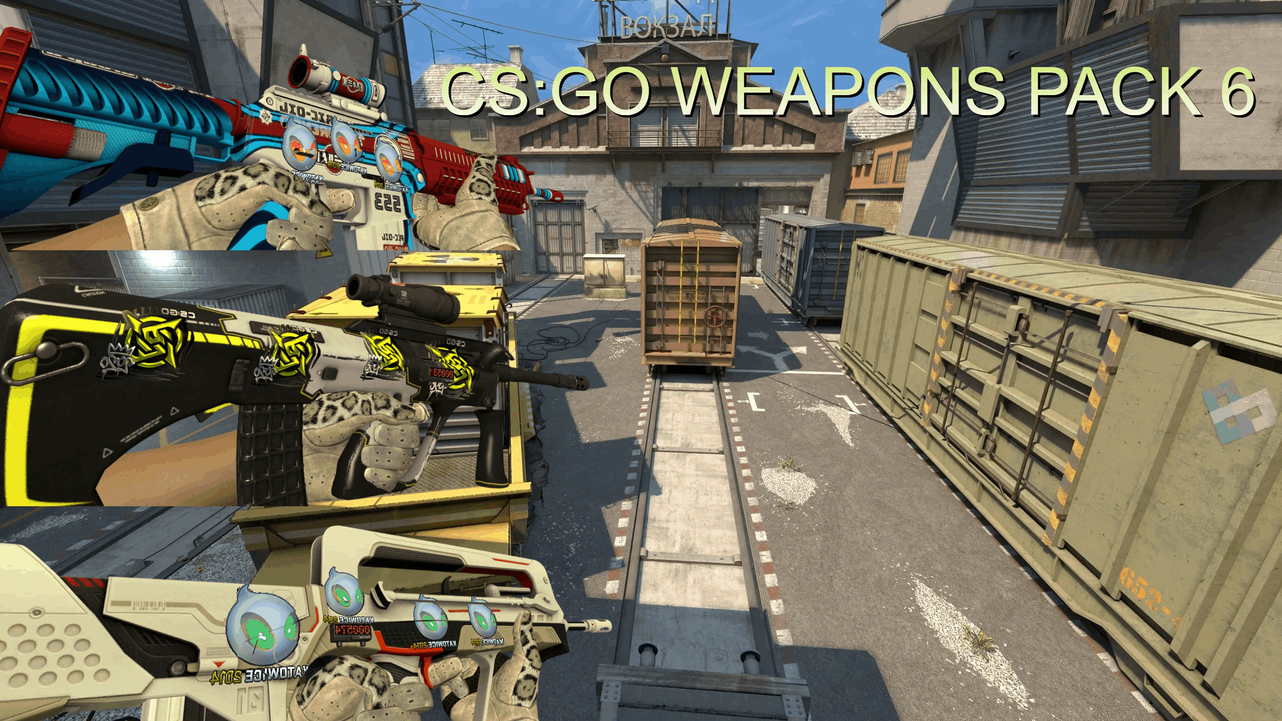 CS:GO WEAPONS PACK 6 Mod for Counter-Strike: Source | CS:S Mods