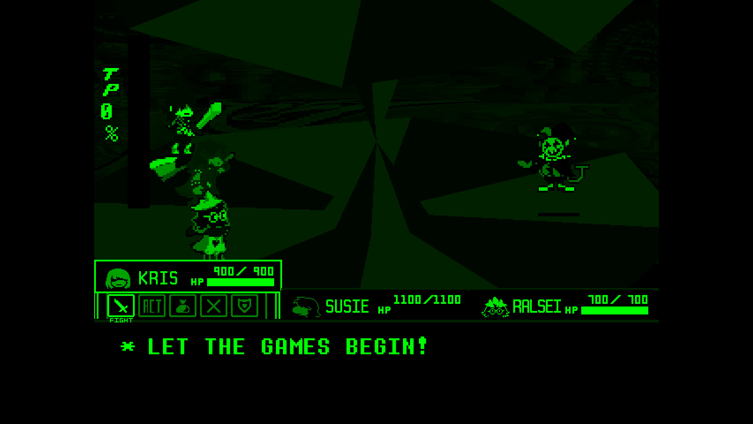 DELTARUNE (almost) 100% Green