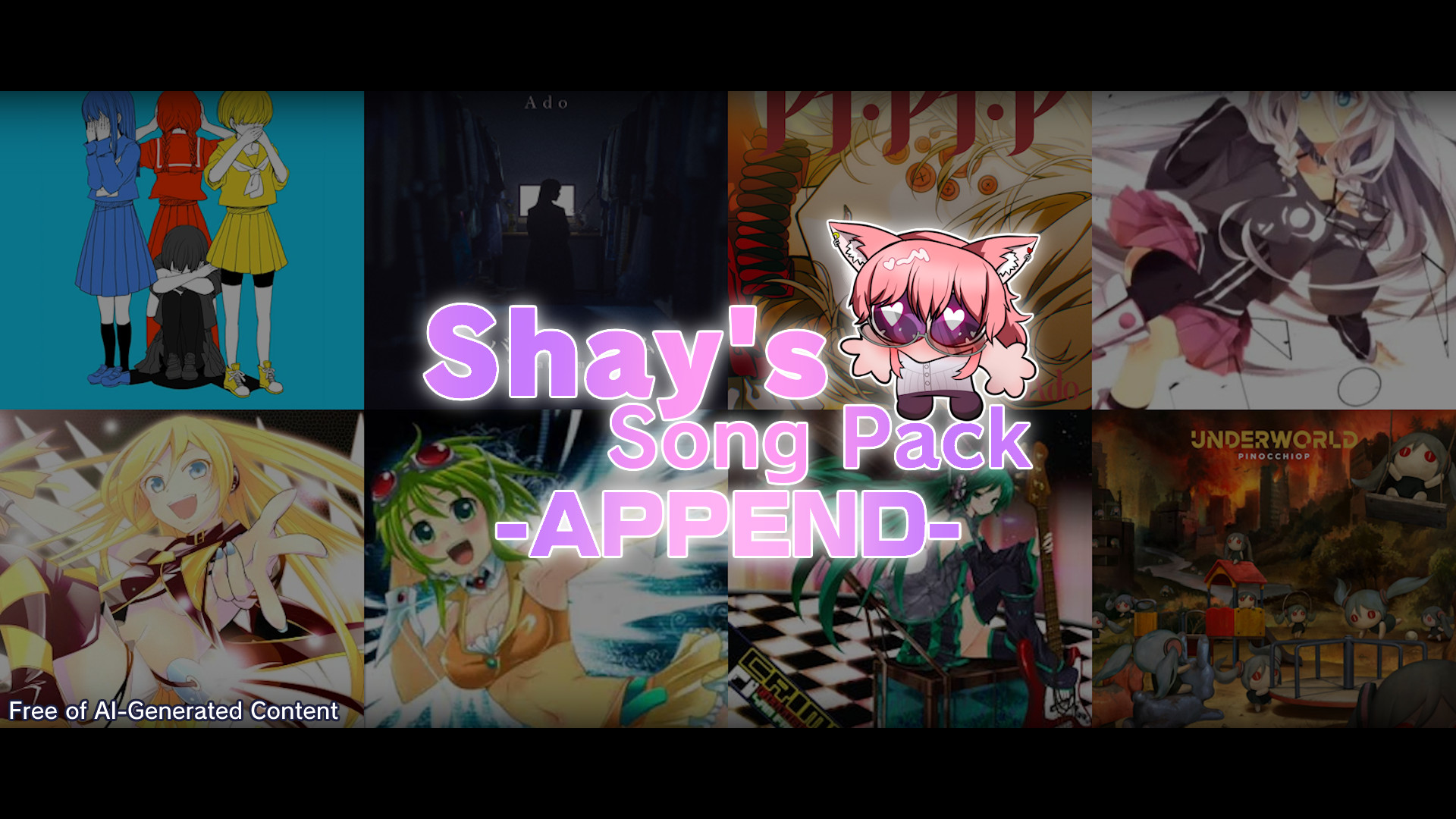 Shay Song Pack -Append- Mod for Hatsune Miku: Project DIVA Mega