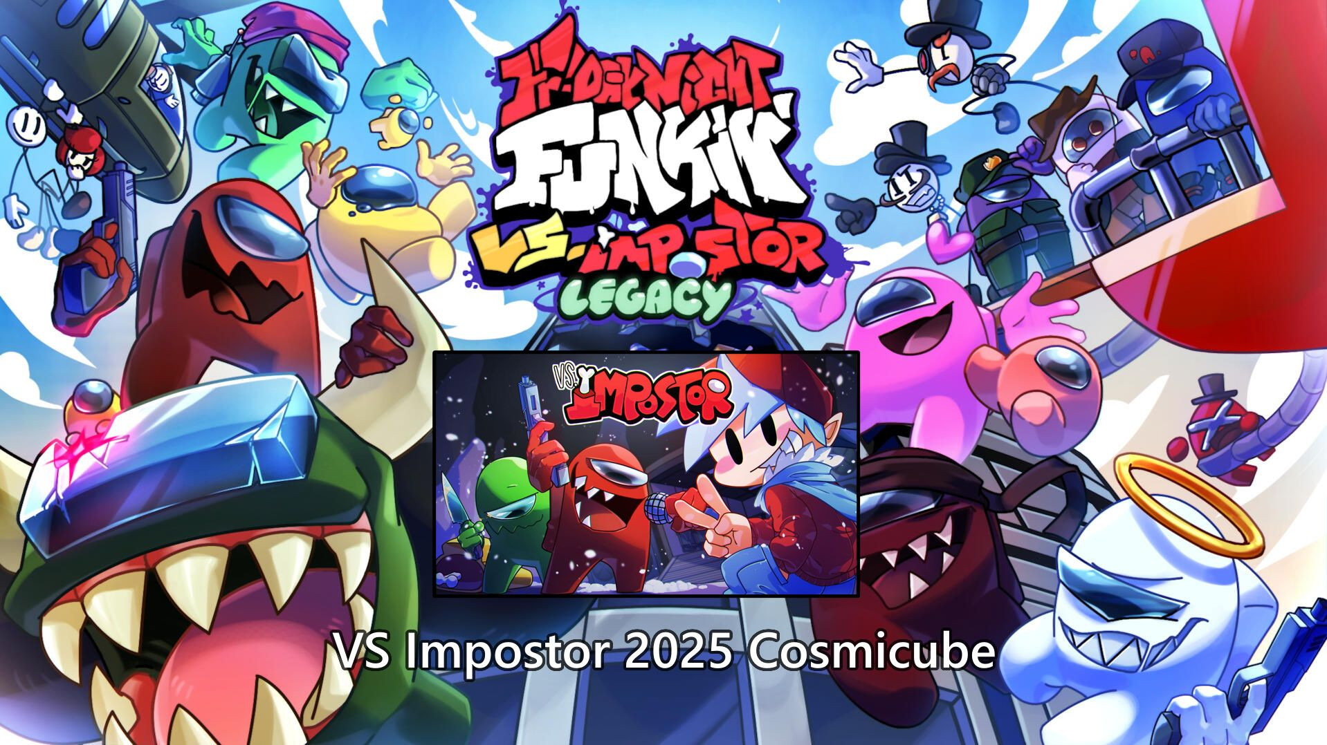 Updog Cosmicube on VS Impostor Legacy! (DEMO)