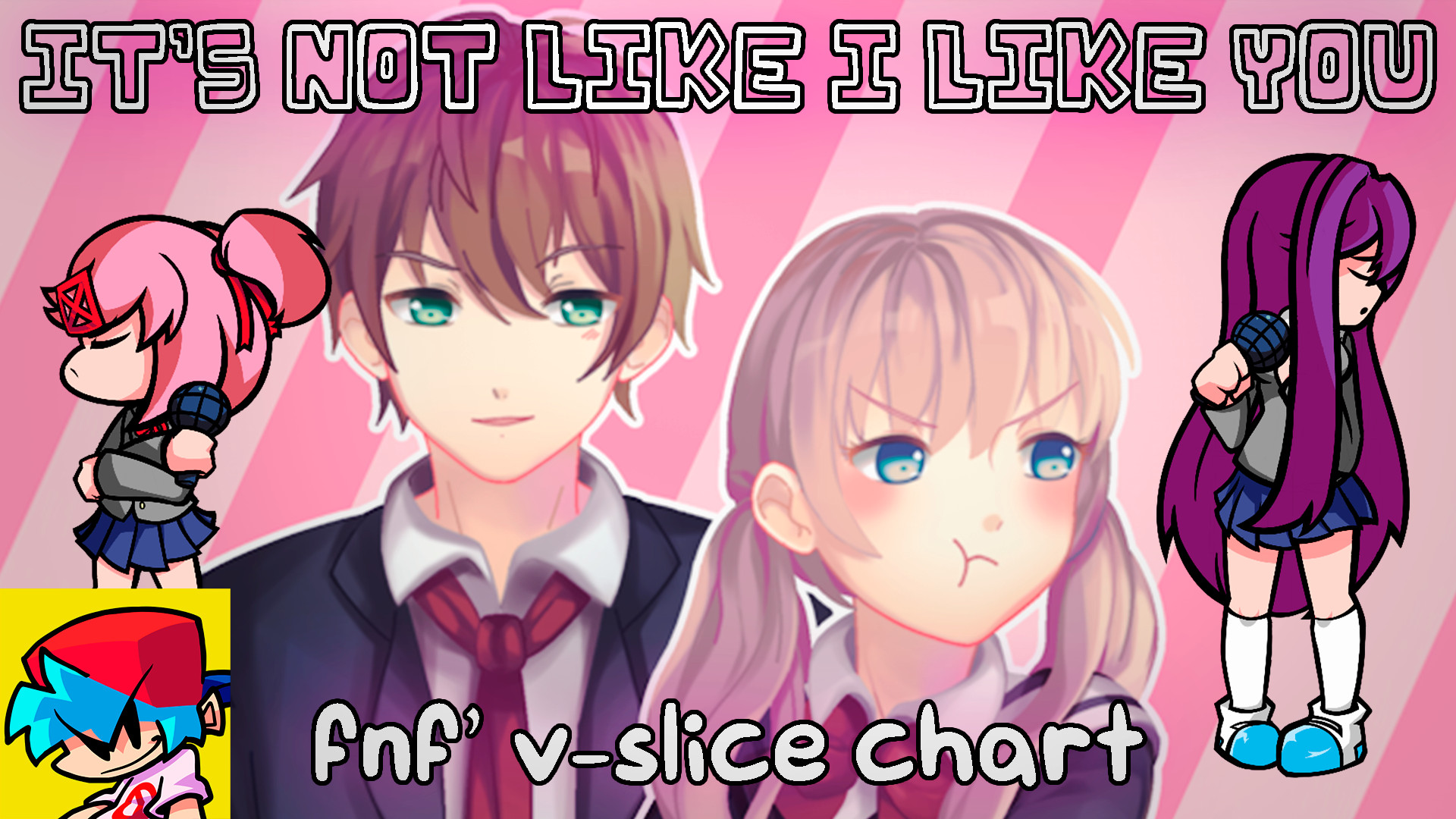 It's Not Like I Like You V-Slice FanChart +Mobile