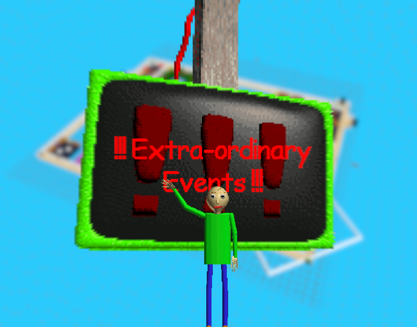 !!!Extra-ordinary Events!!! [v0.14.x] Mod for Baldi's Basics | Baldi Mods
