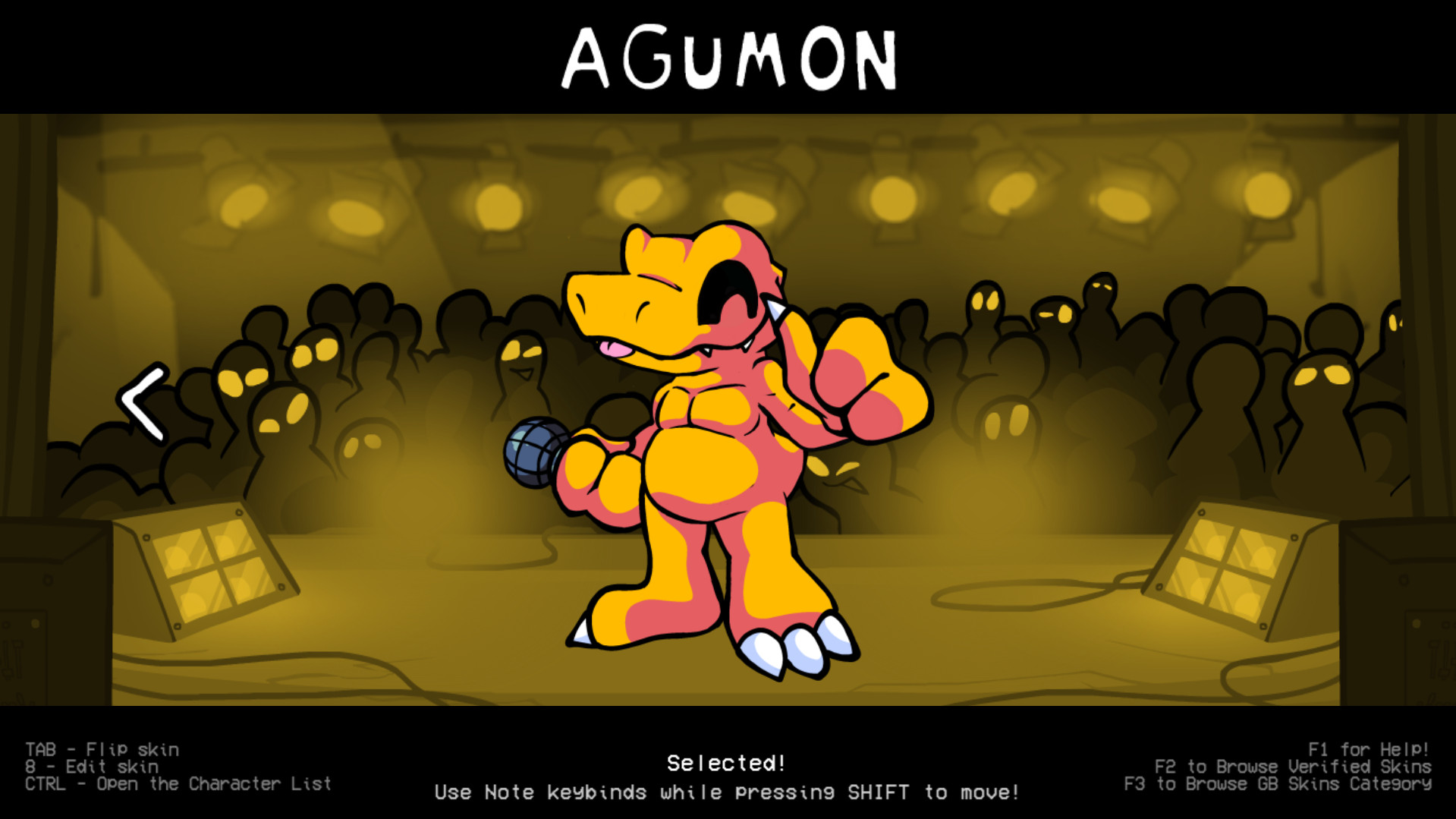 Agumon in Psych online