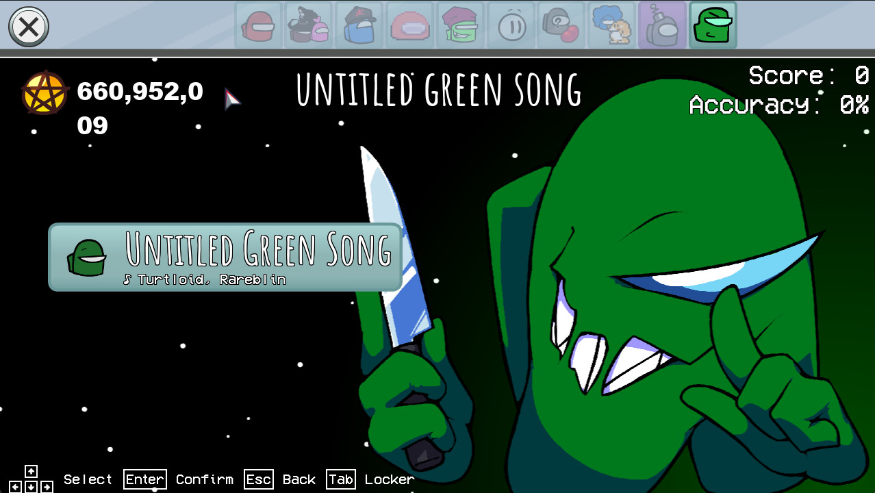 Untitled Green Song for VS IMPOSTOR LEGACY