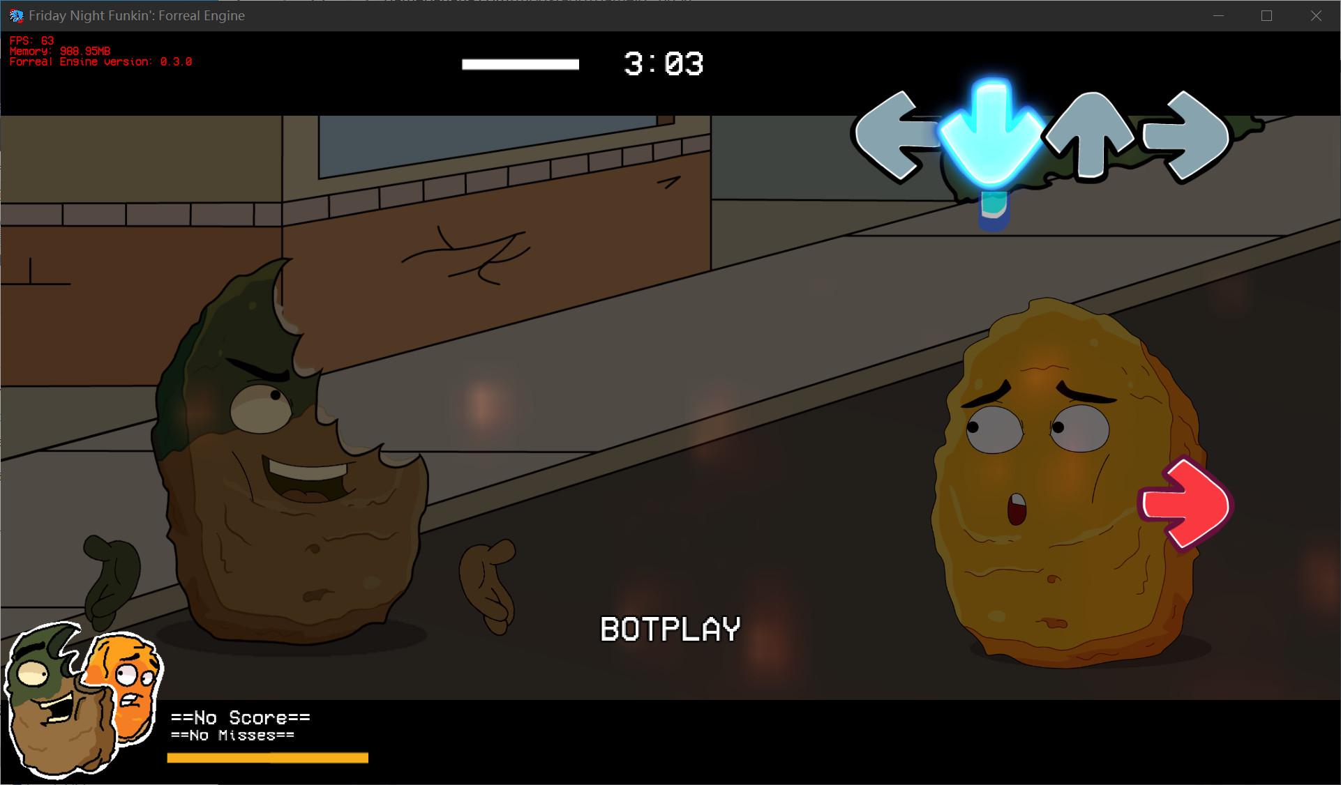 [FNF]WWCD:CHICKENFINGER Fanmade