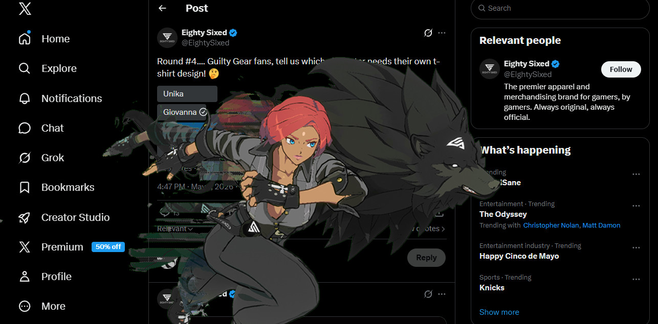 Eighty Sixed Gio
