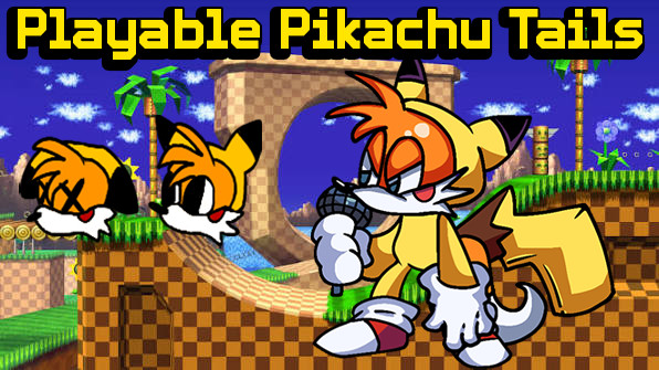 Pikachu Tails Over bf