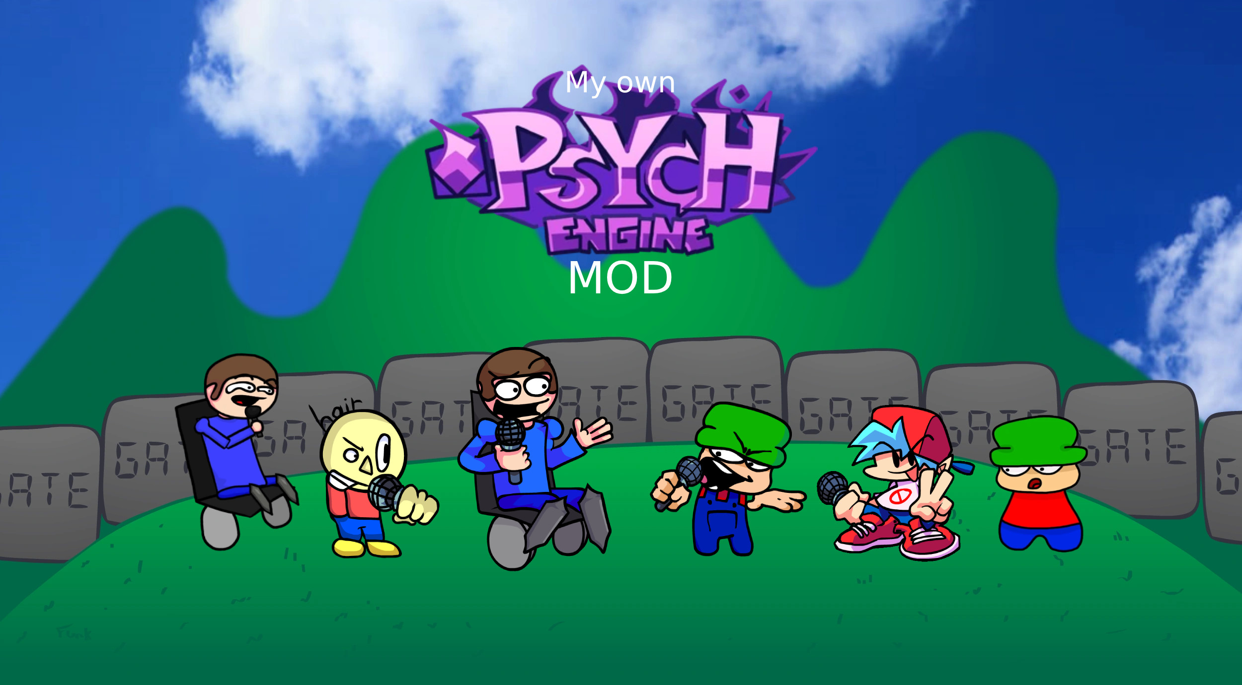 My own Psych Engine mod because yes