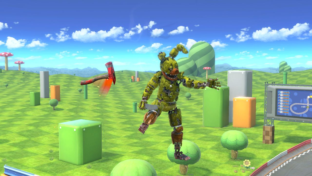 [SENSITIVE CONTENT] Springtrap Moveset Mod for Super Smash Bros ...
