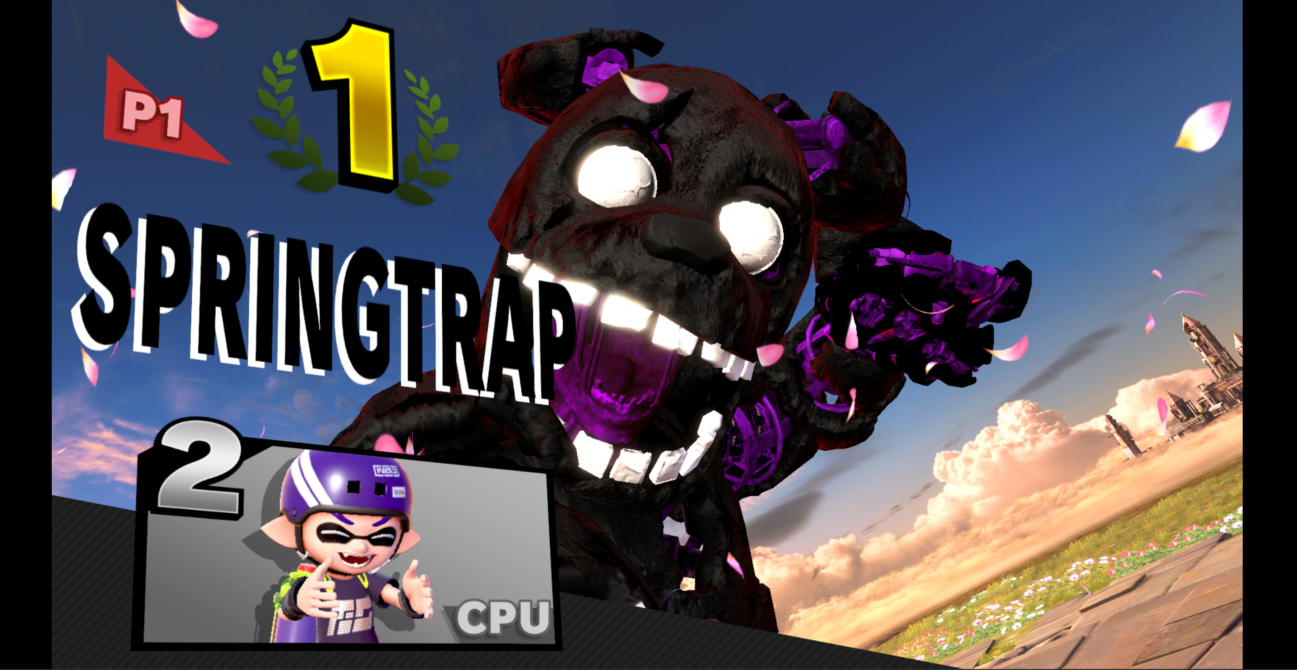 [SENSITIVE CONTENT] Springtrap Moveset Mod for Super Smash Bros ...
