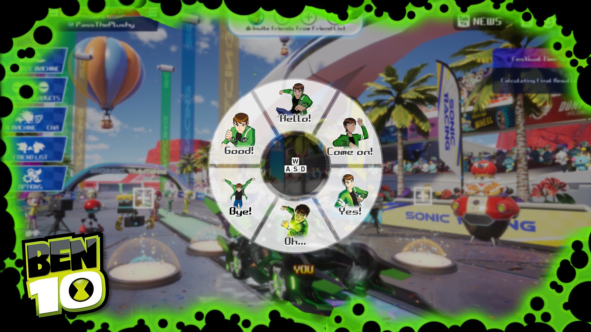 Ben 10 Add On Pack Mod for Sonic Racing: CrossWorlds | SR:CW Mods