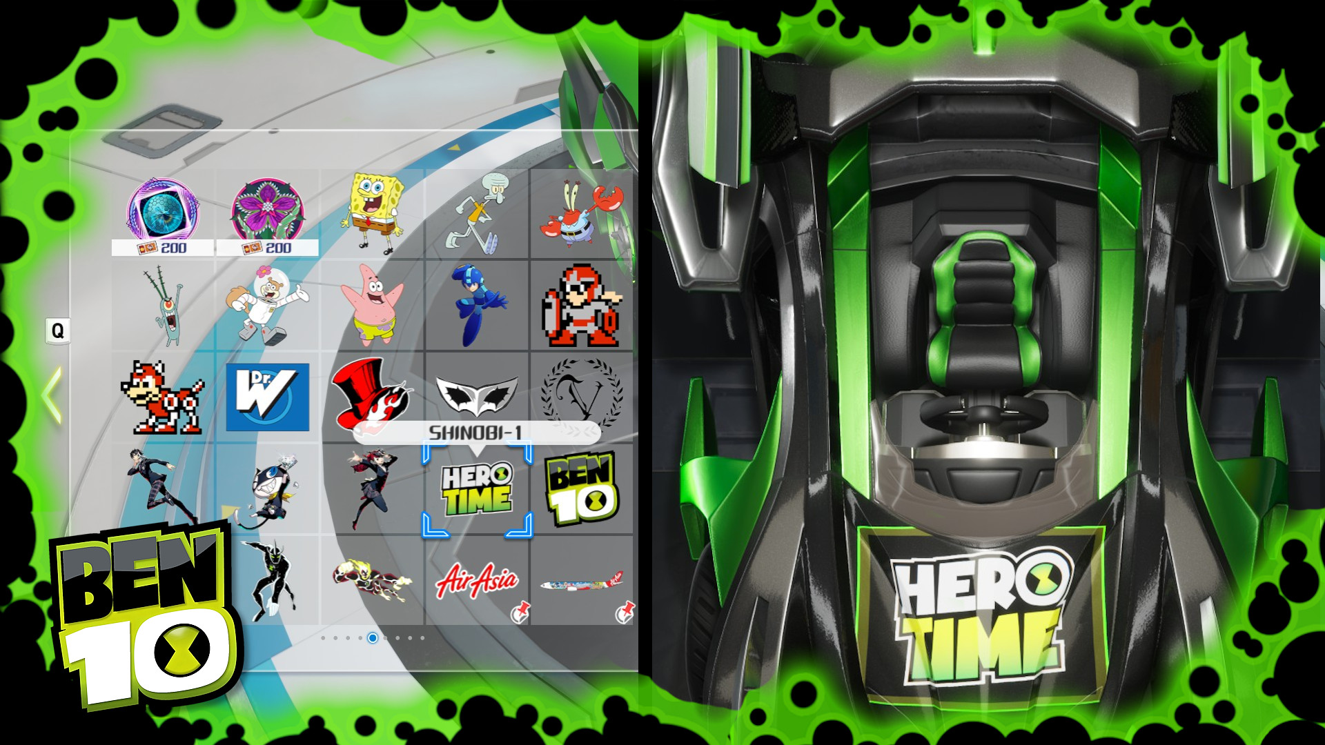 Ben 10 Add On Pack Mod for Sonic Racing: CrossWorlds | SR:CW Mods