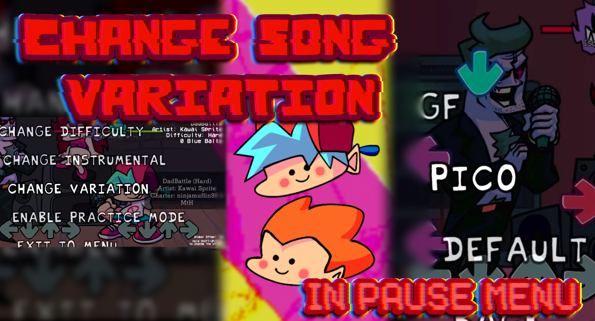 Variations On Pause Menu