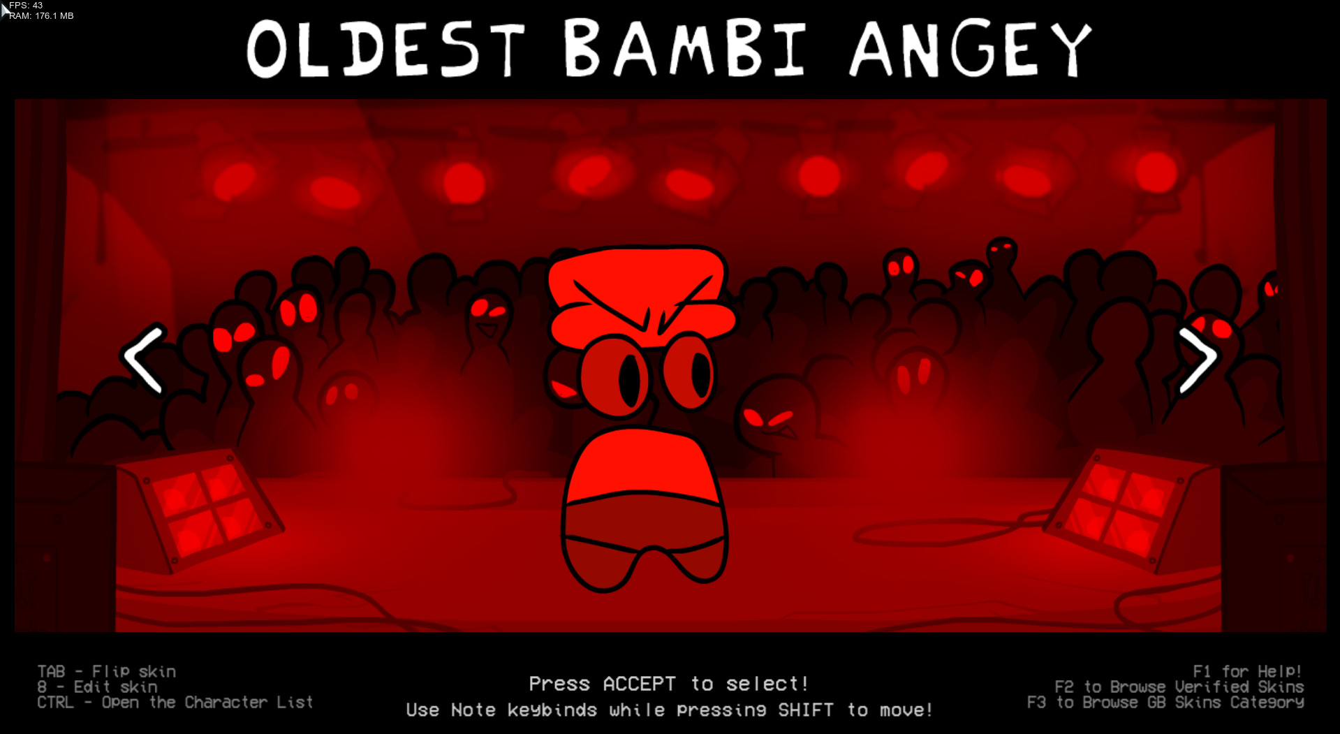 Dave and Bambi Scrapped and Fanmade Skins