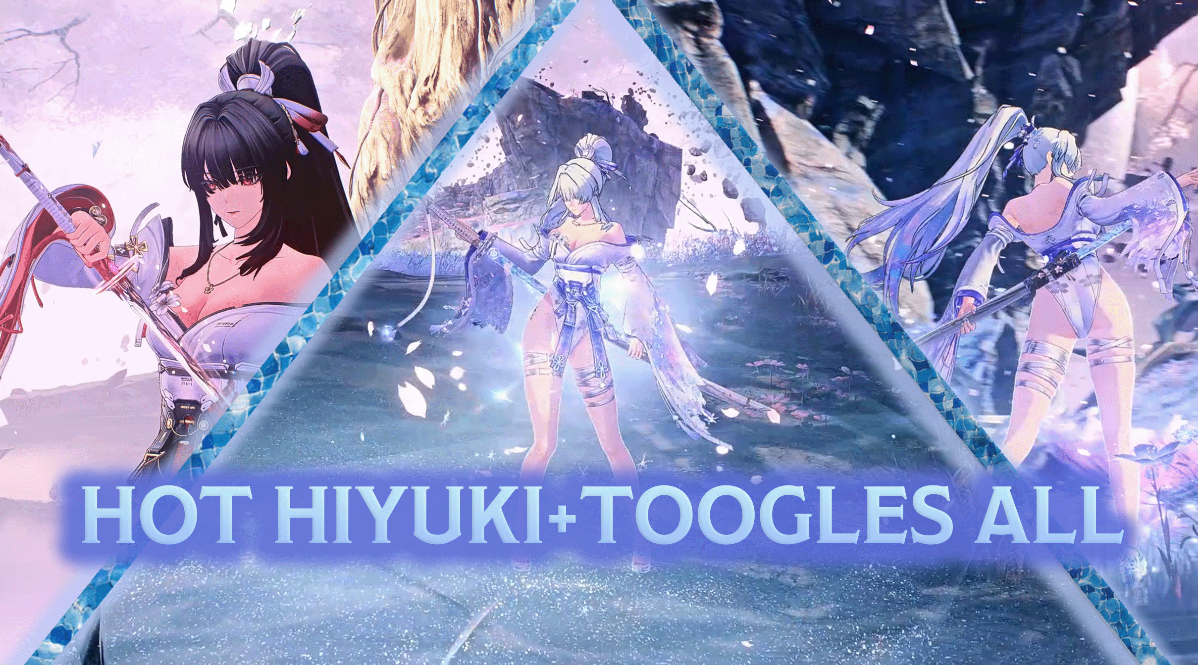 Hiyuki Black&White hair + Full toggles (3.5)