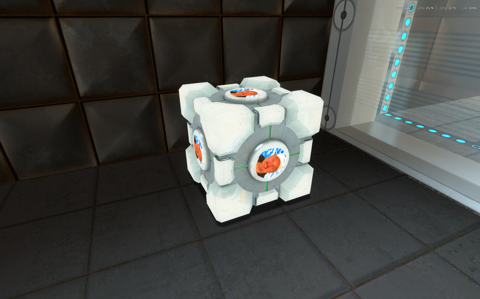 Mod Cube The Bill's Channel Cube Over The Companion Cube Mod for Portal | PRTL Mods