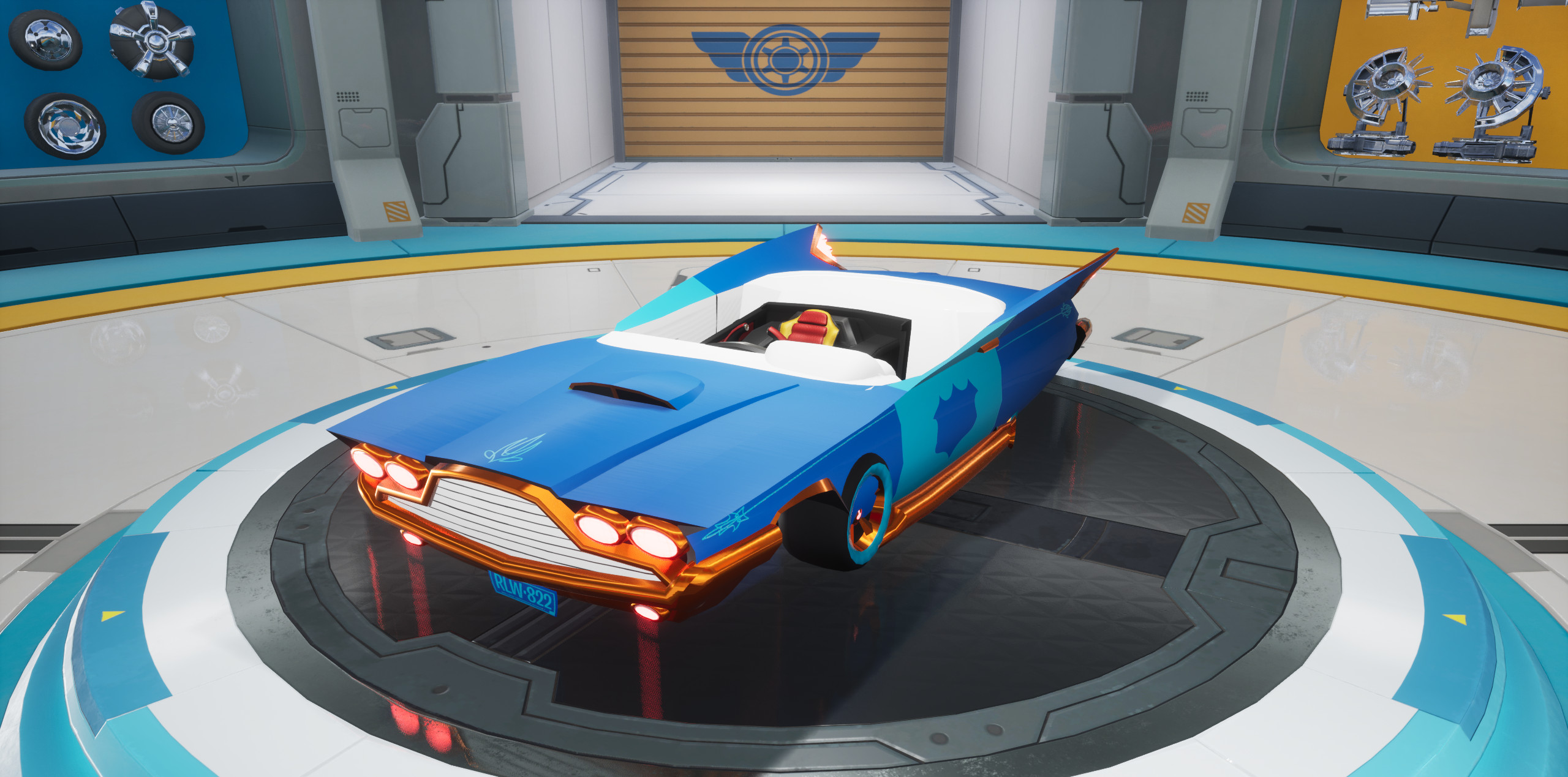 DeSoto Adventurer Over Retro Future
