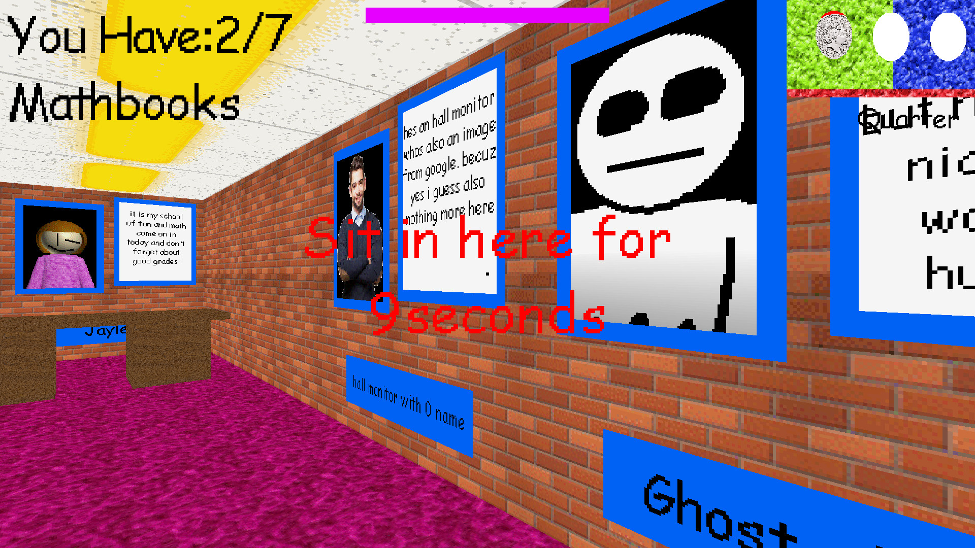 Baldi Math Secrt Jayles's lesson's on math Mod for Baldi's Basics | Baldi Mods