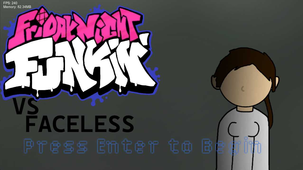 Textify Faceless FNF mod