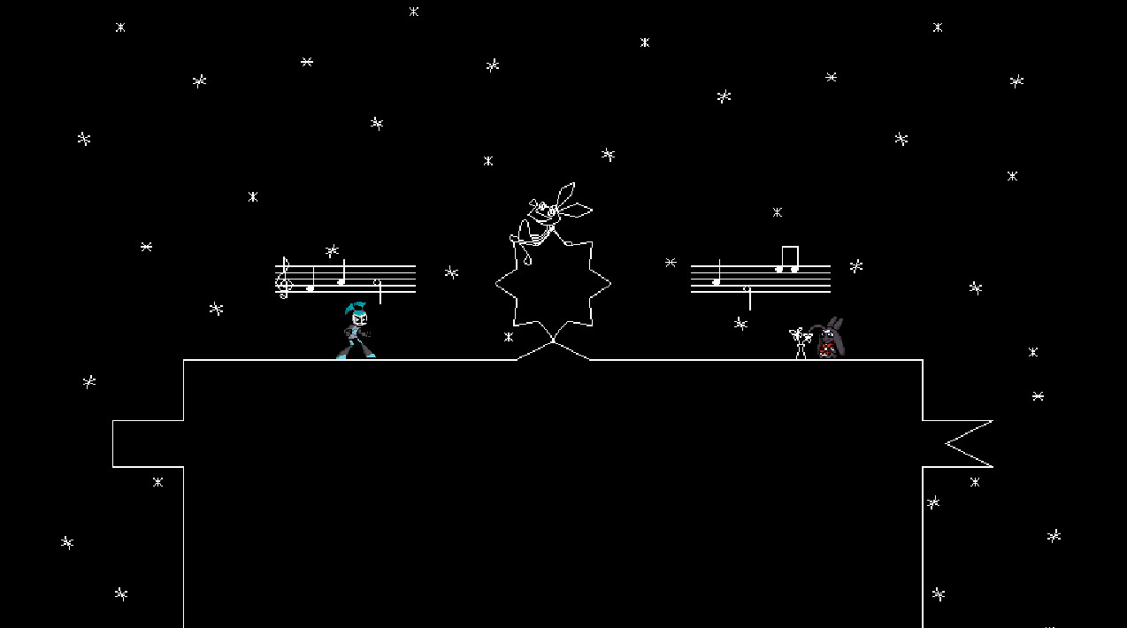 Music World (Vib-Ribbon) [PC Port] Mod for Prism Cross | PC Mods